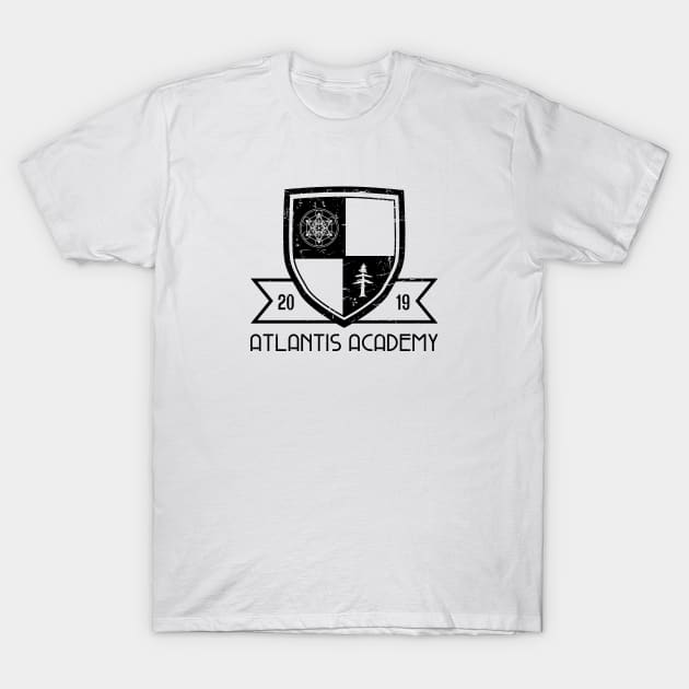 Atlantis Academy School Logo T-Shirt by NatureMagick